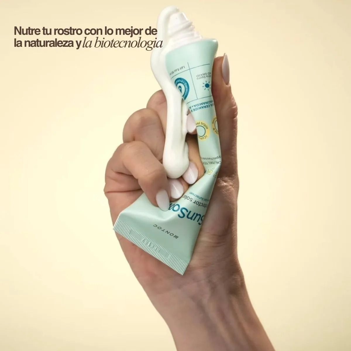 MONTOC MAKEUP - Polvo Matificante Oil Control Protector Solar Facial Mate