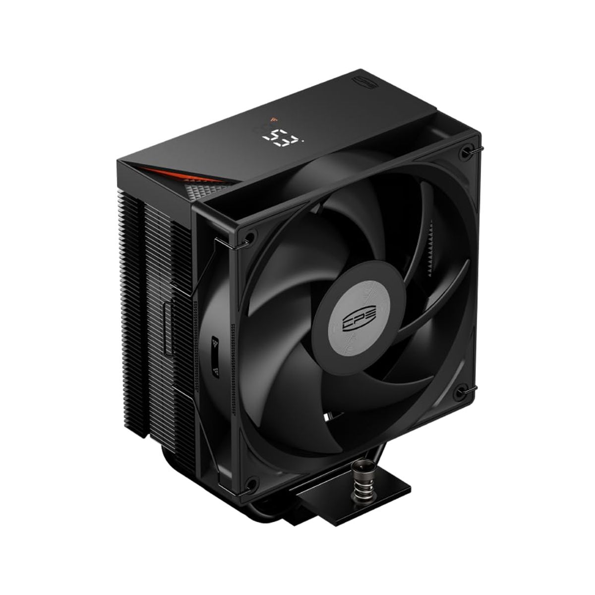 REFRESH - Disipador PCCOOLER RT400 Digital CPU – Pantalla de Temperatura, 4 Heatpipes, Intel y AMD