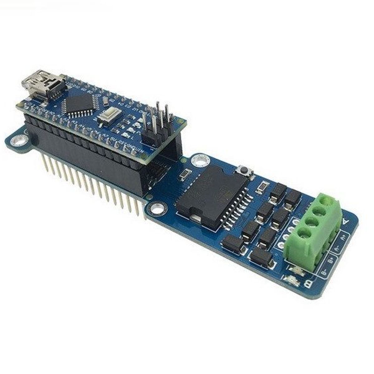 GENERICO - Driver L298P para Arduino Nano - Control de Motores de Alta Precisión