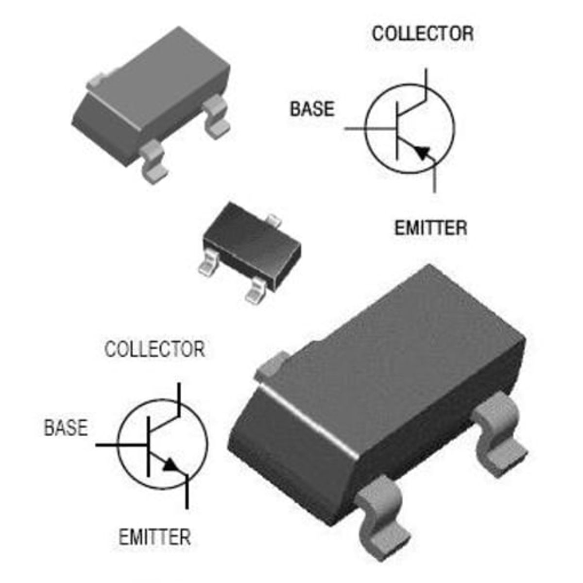 GENERICO - Transistor MMBT2907 PNP SOT-23 x10 Paquete x 3 Unidades