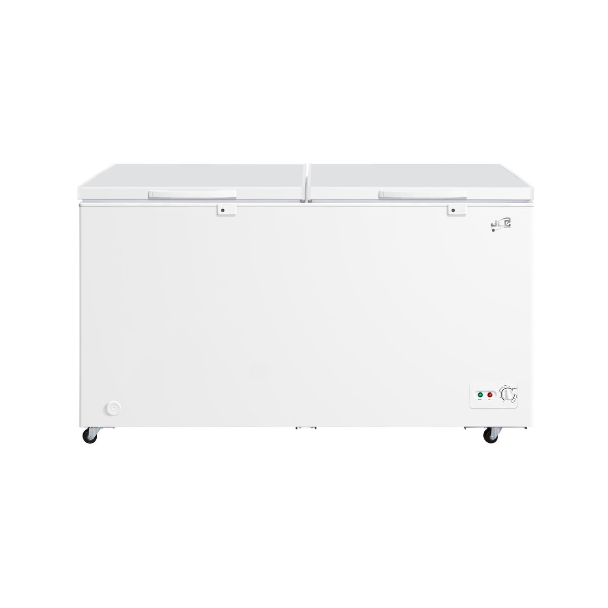 JLC ELECTRONICS - Congelador Horizontal Dual JLC 508 Litros - Modelo JLC-677 de 2 Puertas con Iluminación LED y Llave de Seguridad