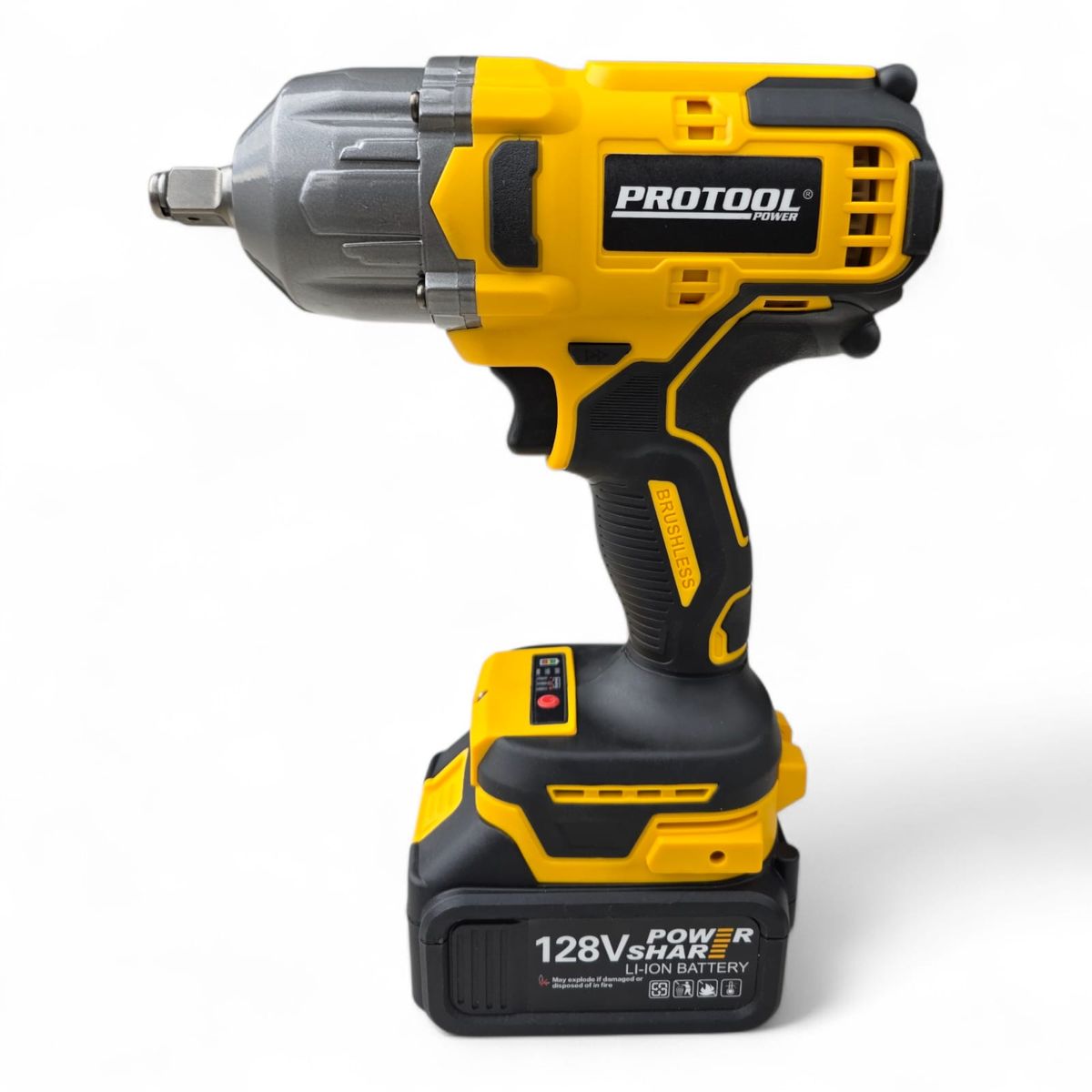 PROTOOL - Pistola Llave De Impacto Inalámbrica De 12 Reversible