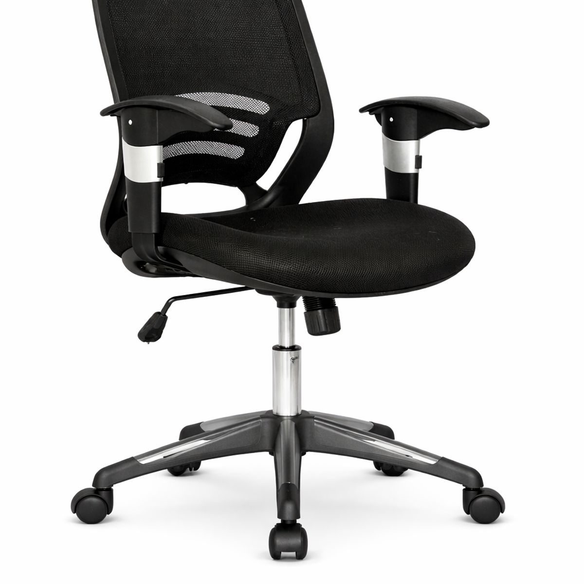 GENERICO - SILLA CONGO BASE NYLON-GRIS BRAZOS GRADUABLES SIN CABECERO BASCULANTE