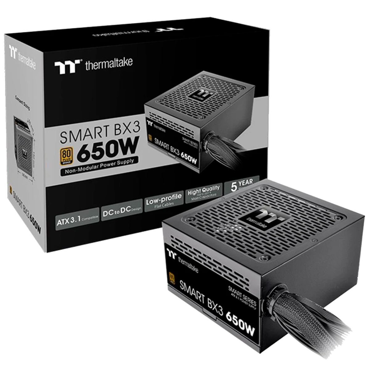 THERMALTAKE - Torre Gamer Ryzen 7 5700x 16gb ddr4  Ssd 512gb Rtx 3050 6gb