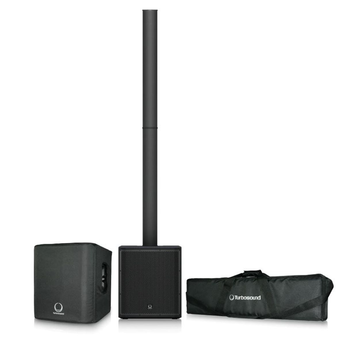 GENERAL - Sistema Line Array Vertical TURBOSOUND IP2000 Bundle 2000W Clase D
