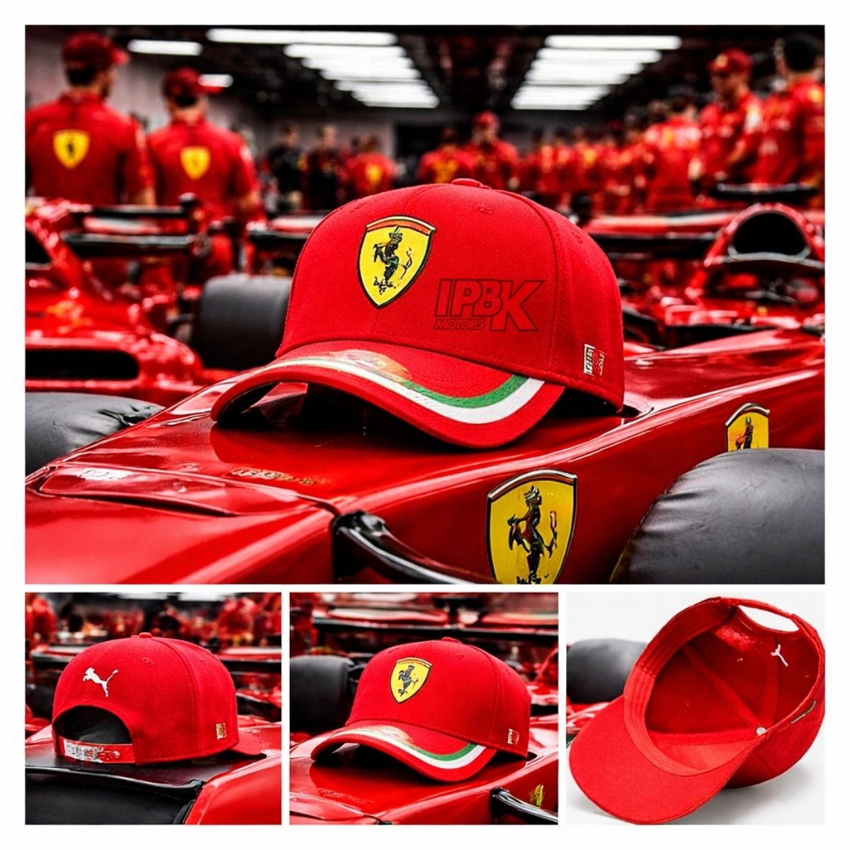 FERRARI - Gorra Ferrari F1 Monza Edicion Especial Carro Auto Cars