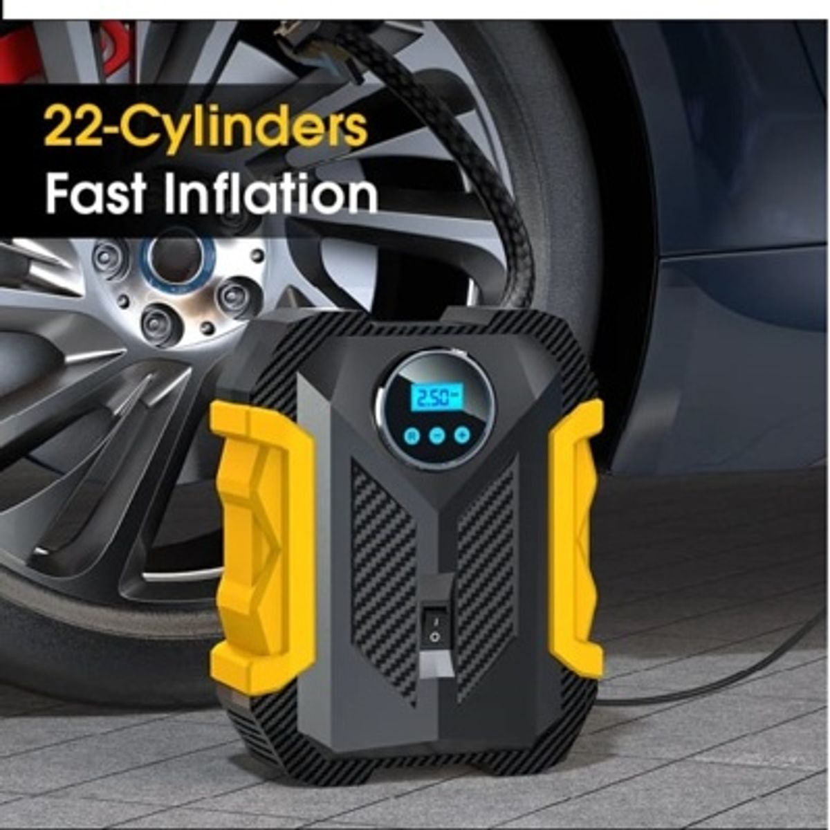 CARSUN - compresor de aire inflador  C1399