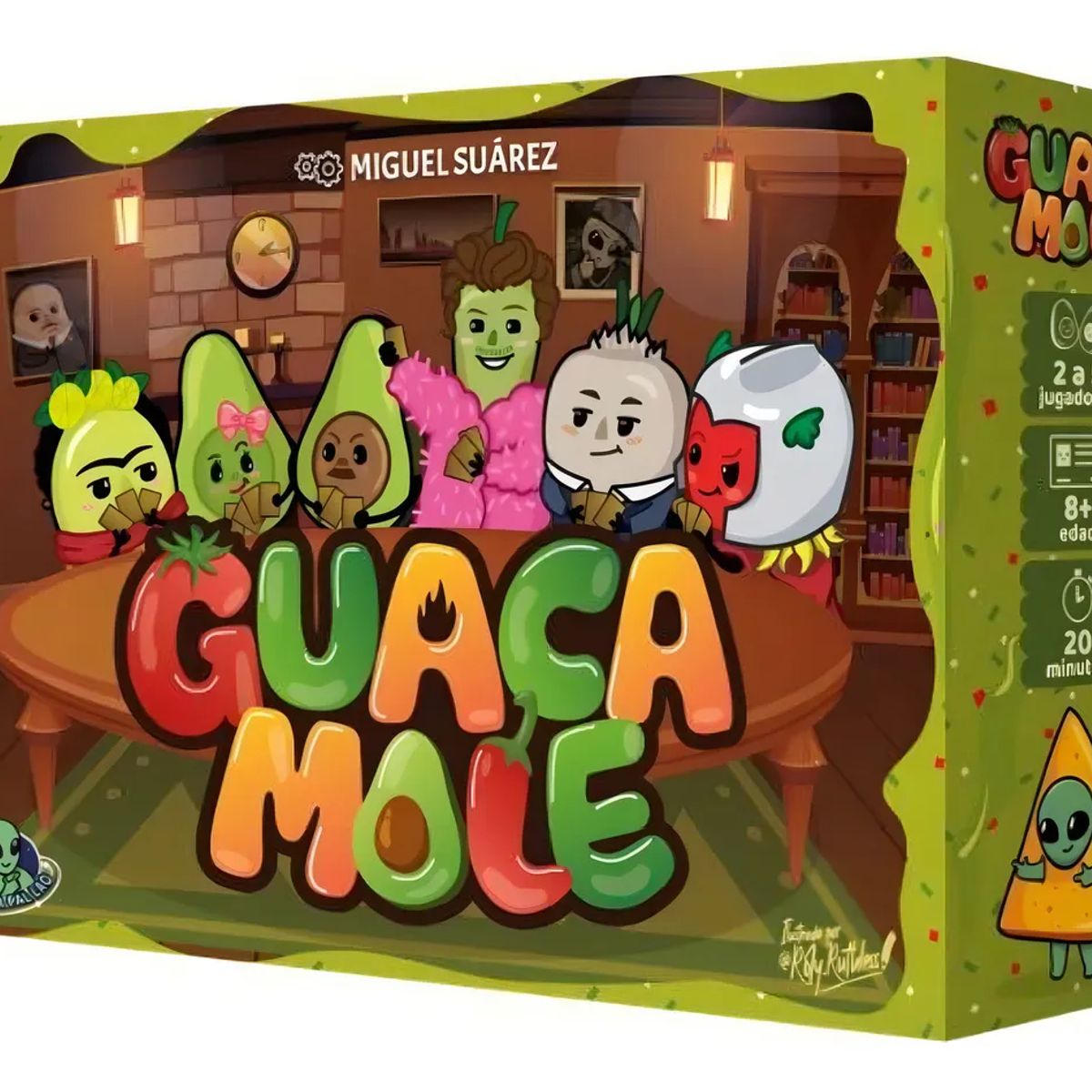 JUGANDO Y EDUCANDO - Juego De Mesa Guacamolé Para Niños Familiar