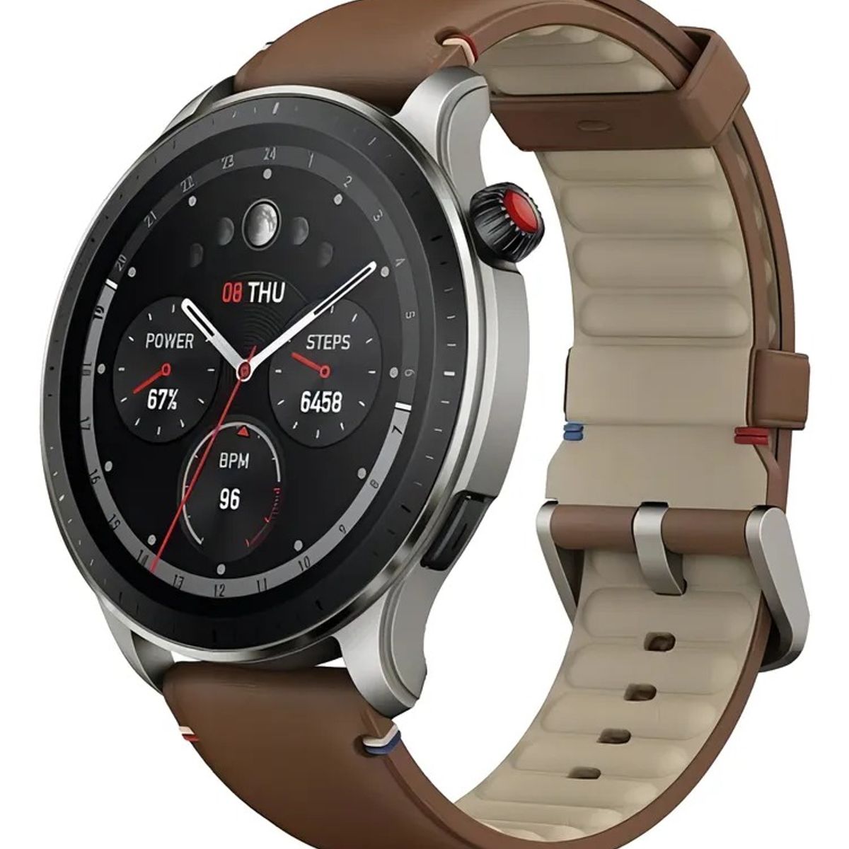 AMAZFIT - Reloj Inteligente Amazfit GTR 4 Vintage Brown