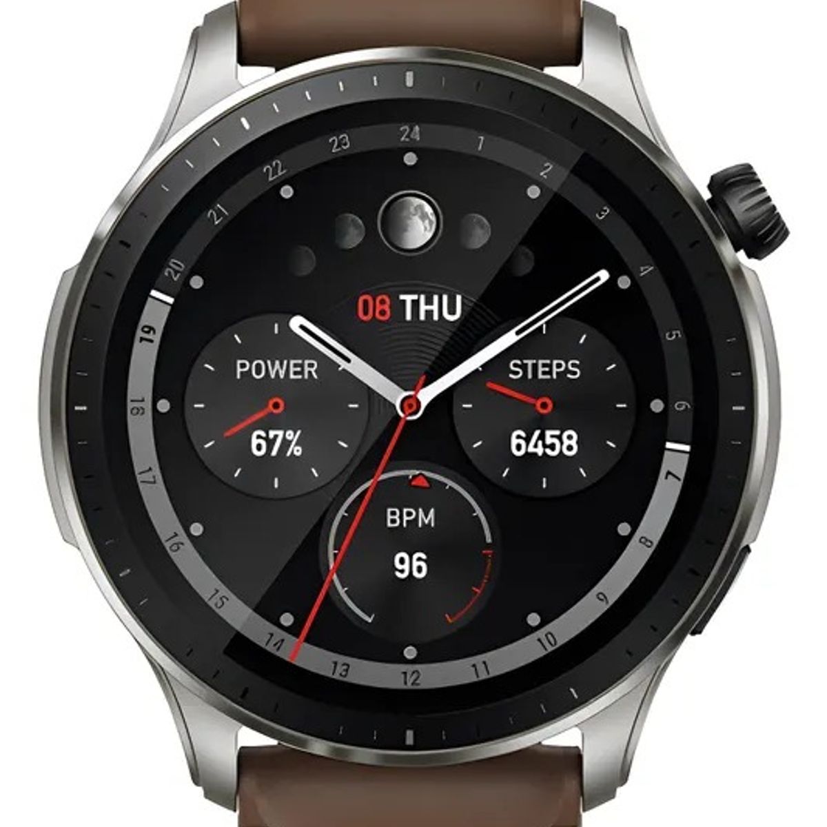AMAZFIT - Reloj Inteligente Amazfit GTR 4 Vintage Brown