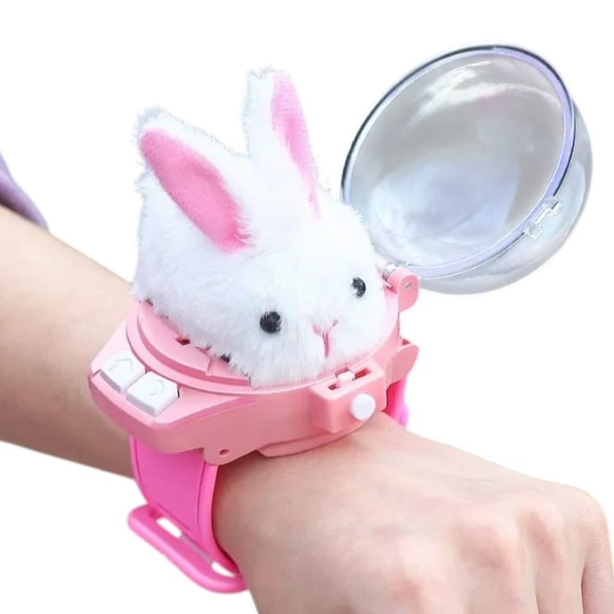 X - Reloj Juguete con Carrito Conejo a Control Remoto con Luces