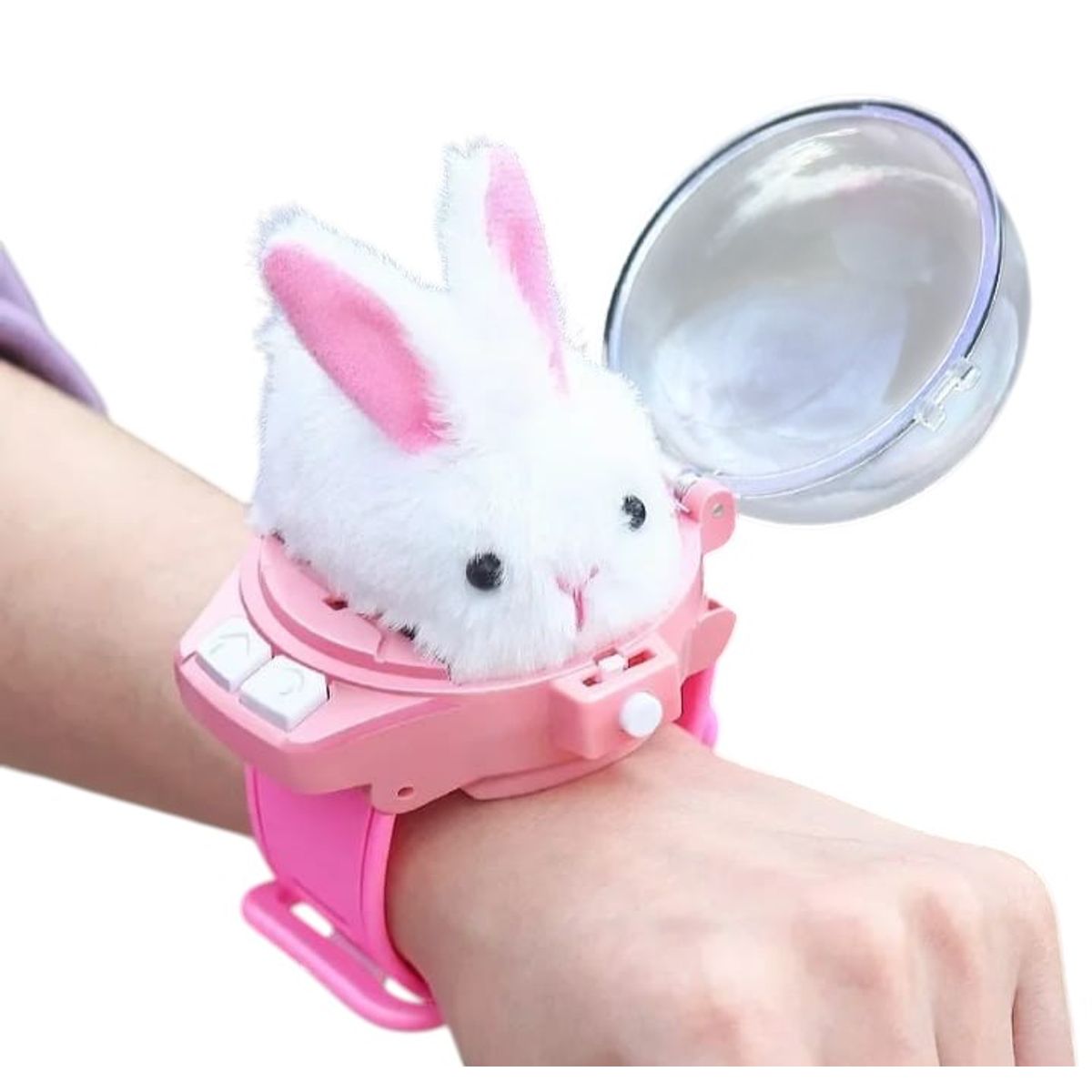 X - Reloj Juguete con Carrito Conejo a Control Remoto con Luces