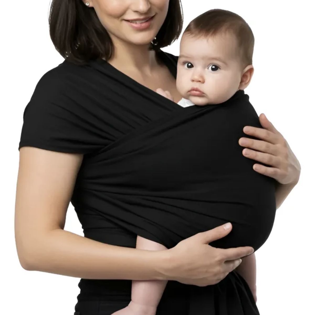 GENERICO - fular cargador bebe + 4 protectores de lactancia