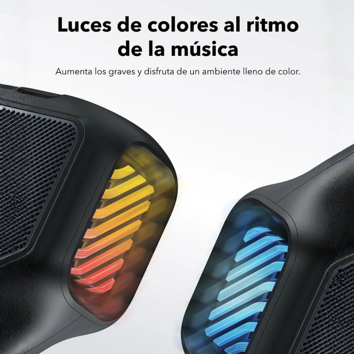 SOUNDCORE - Parlante Bluetooth Anker Soundcore Boom 2 Potente 2.1 con BassUp 2.0 IPX7 Batería 24h y Luces LED