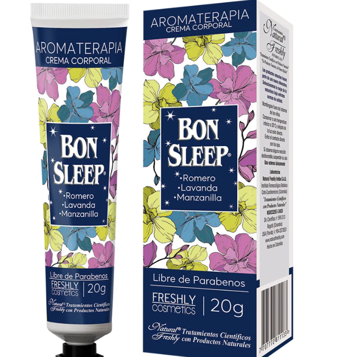 NATURAL FRESHLY - CREMA CORPORAL RELAJANTE X 20 G./ BON SLEEP - NATURAL FRESHLY