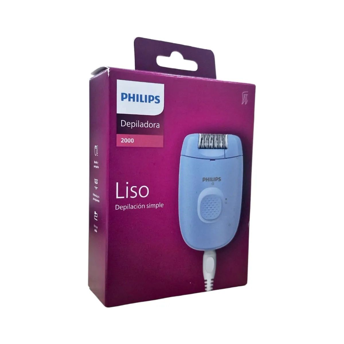 PHILIPS - Depiladora Philips Liso Bre-228 Celeste