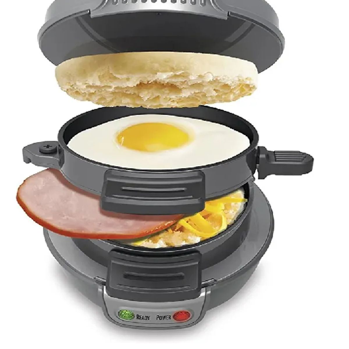 GENERICO - Sandwichera Eléctrica Multifuncional para Desayunos 2 en 1 con Placas Antiadherentes