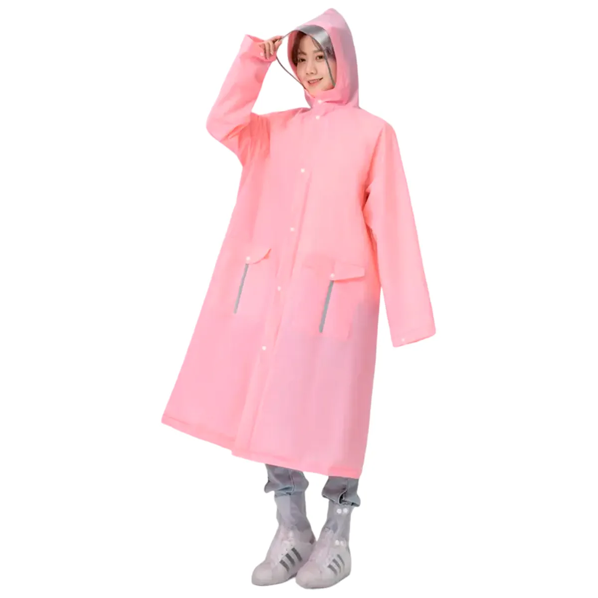 NUBOTTA - Capa Impermeable Lluvia Nubotta 879 Traje Urbano Moto Capuc