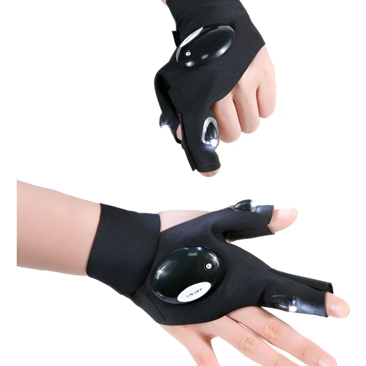 GENERICO - Guantes Con Luz Led Para Bricolaje, Carpintero, Electrónica