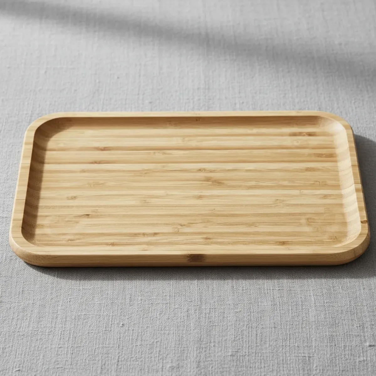 STALION INC - Bandeja De Bambú Para Servir Alimentos Mesa Y Cocina Madera