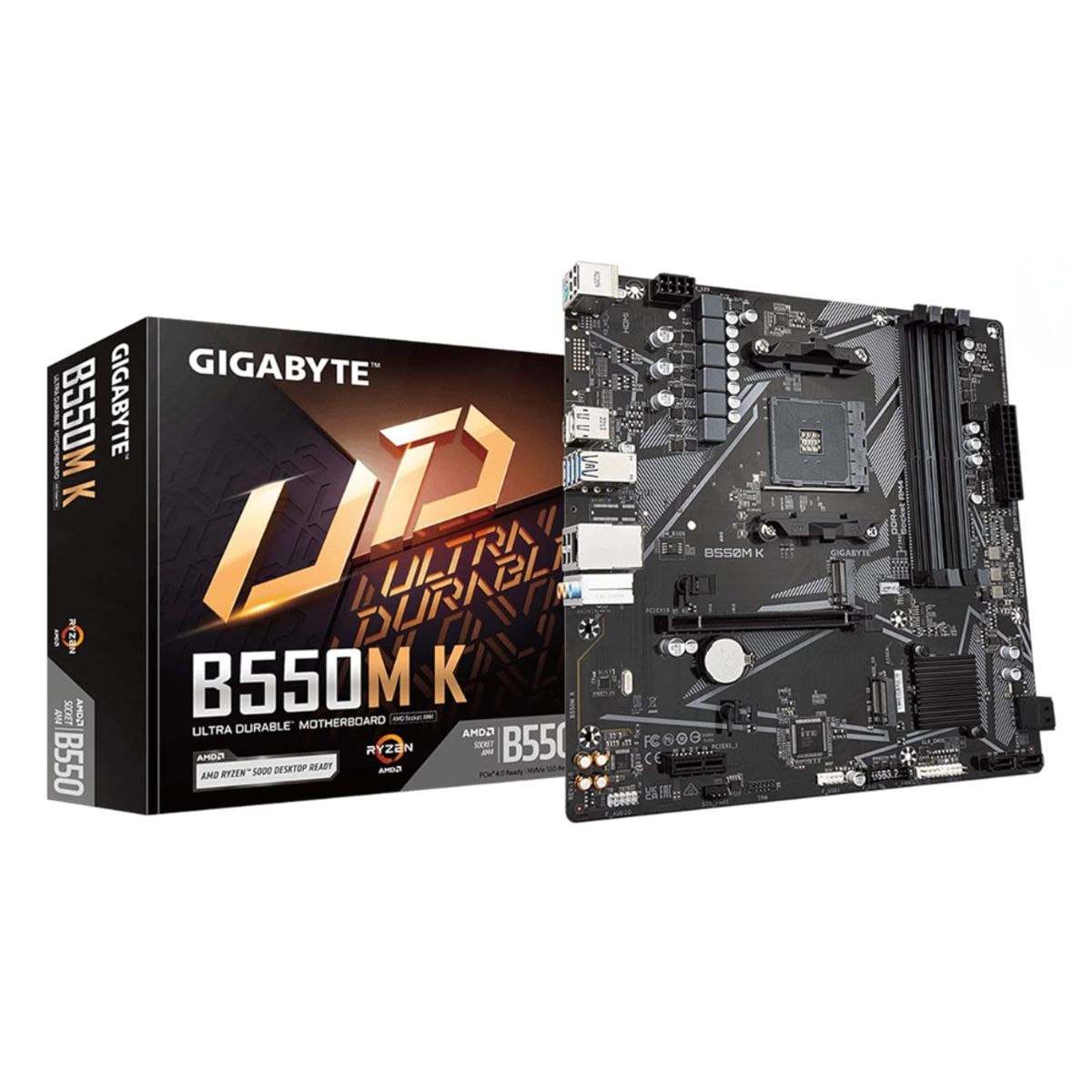 GIGABYTE - Board Gigabyte B550m K Amd Am4