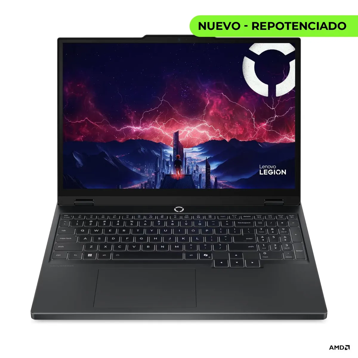 Lenovo - PORTATIL GAMER LENOVO LEGION RYZEN 7-260 16GB RAM 1TB SSD RTX 5060 15.1'' WQXGA