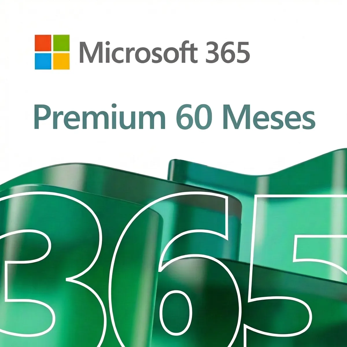 MICROSOFT - Microsoft Office 365 Premium 60 Meses - 5 Usuarios 6TB OneDrive Copilot - Cuenta Administrativa