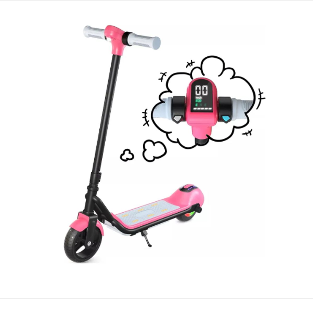 GENERICO - Patineta Eléctrica Scooter Para Niños