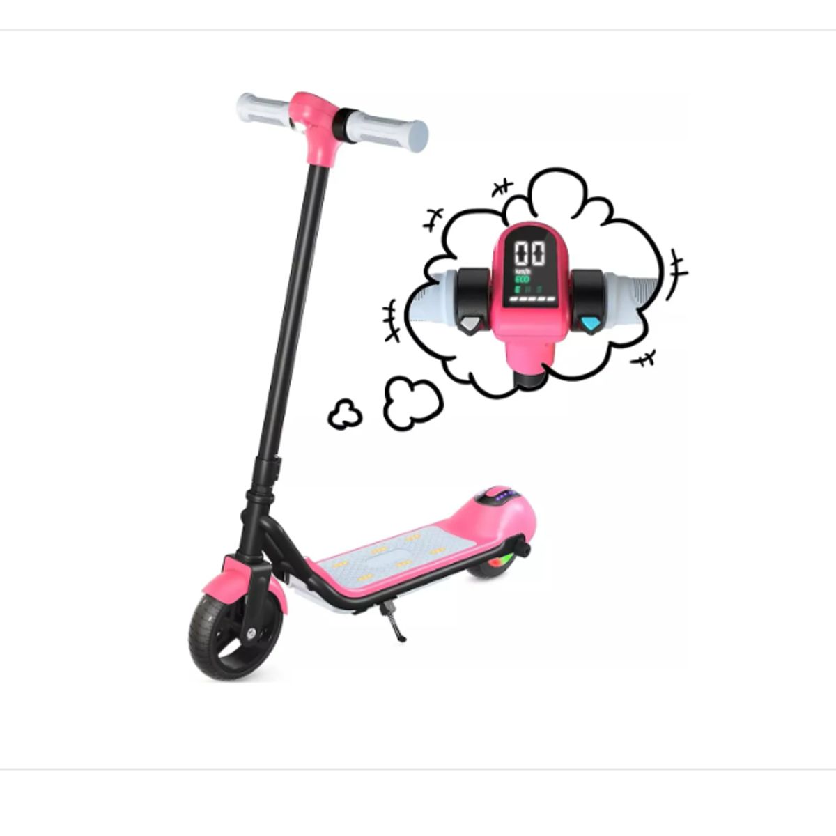 GENERICO - Patineta Eléctrica Scooter Para Niños