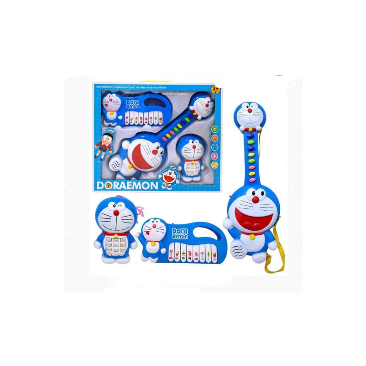 GENERICO - Juego x3 Instrumentos  Musicales Gato