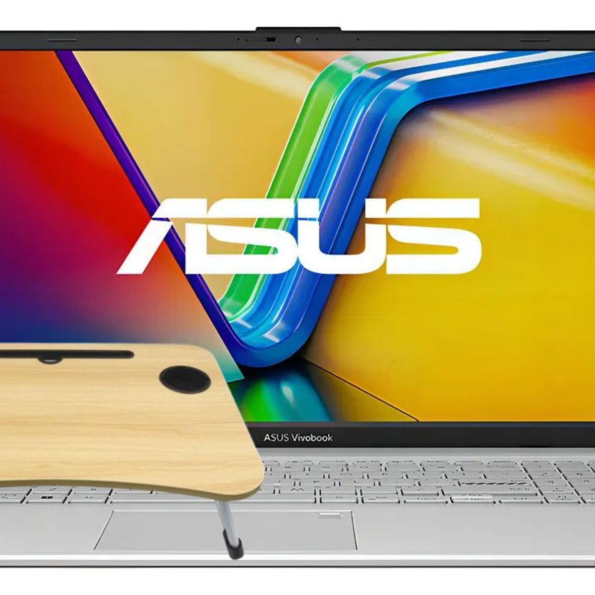 ASUS - LAPTOP ASUS E1504FA-BQ2676 - 15.6" FHD - AMD RYZEN 3 7320U - 8GB RAM - 512GB SSD - FREEDOS - INCLUYE MESA PARA PORTÁTIL DE OBSEQUIO