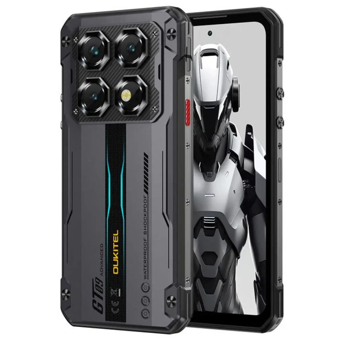 OUKITEL - Oukitel WP60 Teléfono Inteligente 16GB+512GB 7.2 in 108MP NFC 5G Night Vision