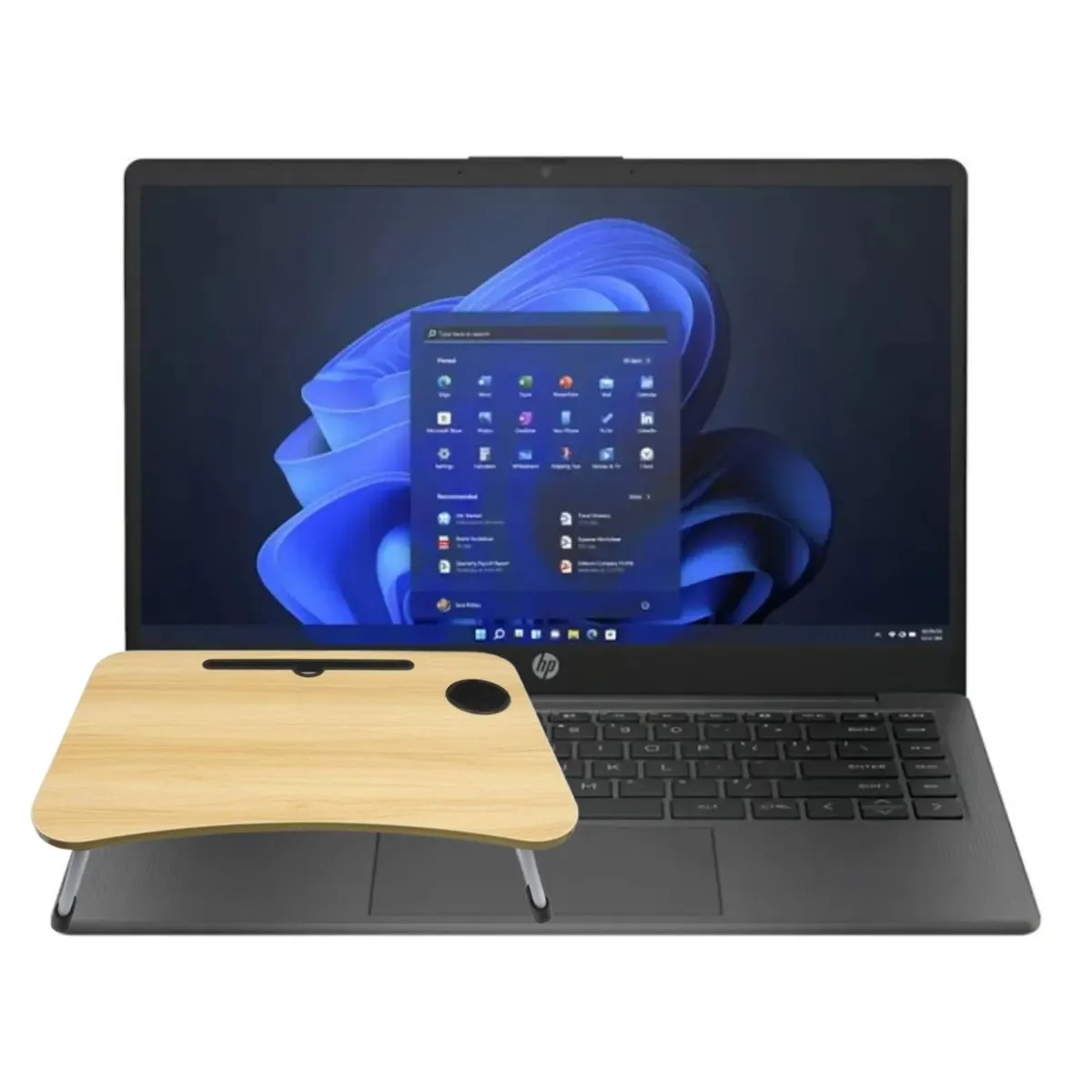 HP - PORTÁTIL HP 245 G10 - 14" HD - AMD RYZEN 3 7330U - 8GB RAM - 512GB SSD - FREEDOS - INCLUYE MESA PARA PORTÁTIL DE OBSEQUIO