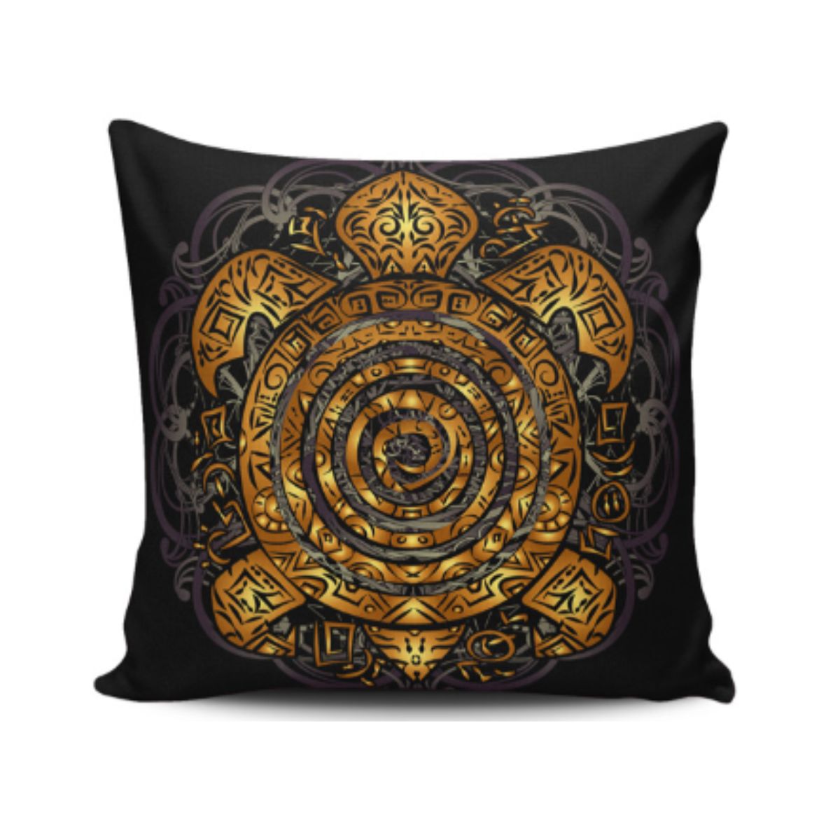 GENERICO - Cojin Decorativo Diseño Tortuga 15 1 Sola Cara Sin Relleno 47 X 47 Cm