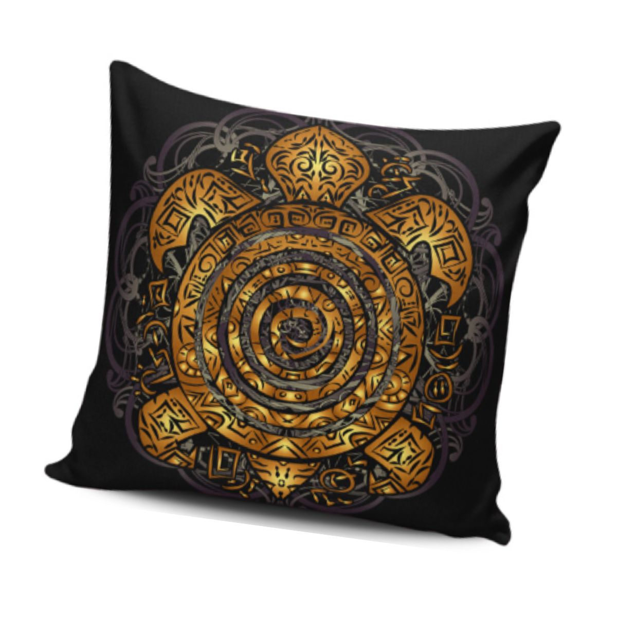 GENERICO - Cojin Decorativo Diseño Tortuga 15 1 Sola Cara Sin Relleno 47 X 47 Cm