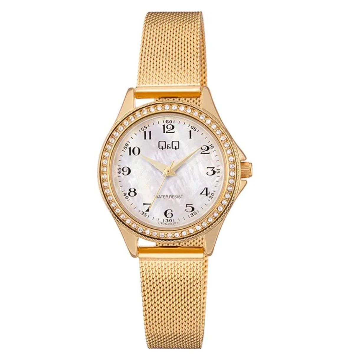 Q&Q - Reloj Q&Q C80A-002PY Diseño Elegante