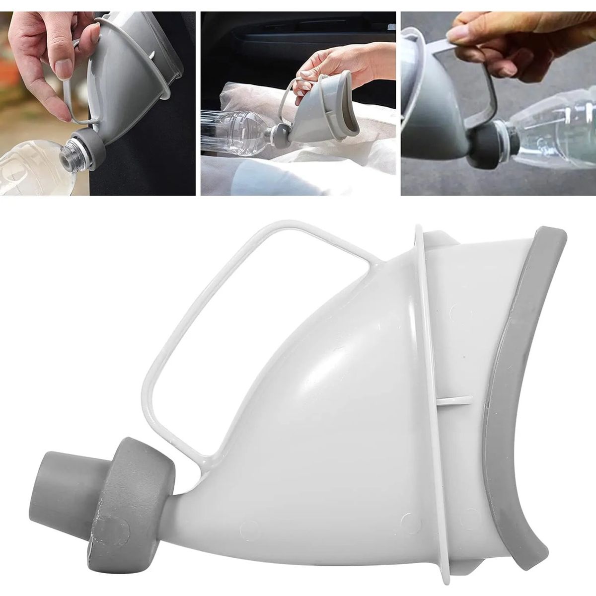 GENERICO - Embudo Orinal Portatil Unisex Camping Viaje Emergencias Baño
