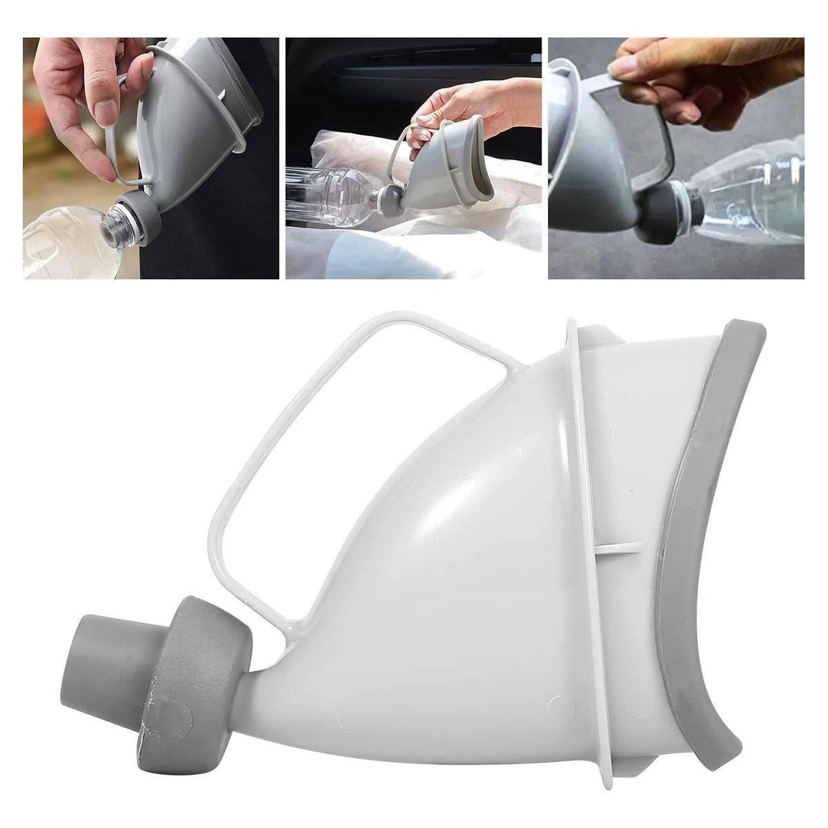 GENERICO - Embudo Orinal Portatil Unisex Camping Viaje Emergencias Baño