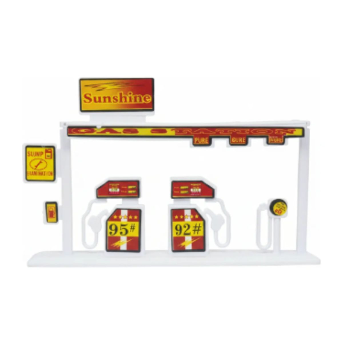 GENERICO - Figura Maqueta Estacion Gas 6x7CM LMDD123-77 X 1 UND