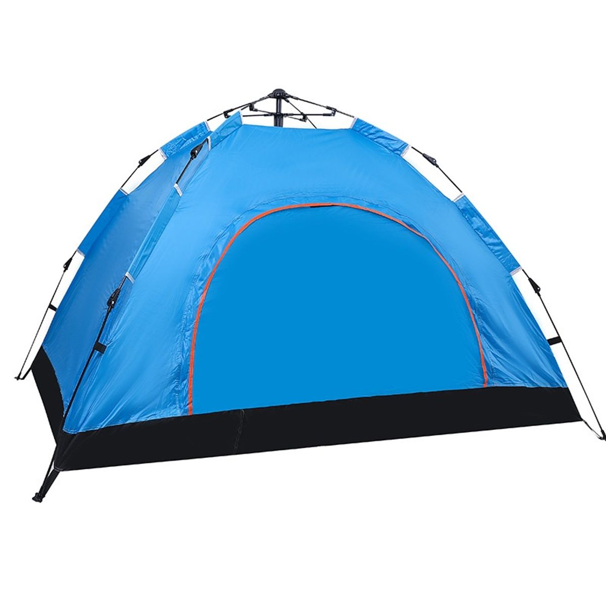 ULTRAHOME - Carpa Camping Ultrahome Automática Domo Tipo Iglú 4 Personas Impermeable Compacta Ligera Azul