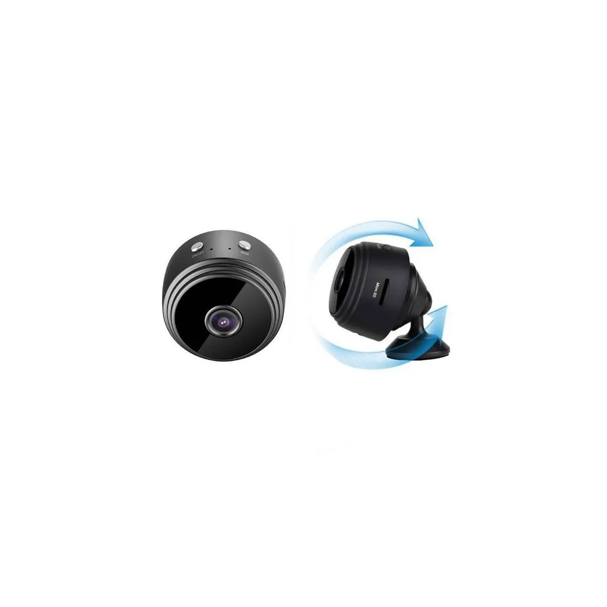 AVENT - Mini Cámara De Seguridad WiFi A9 Full HD 1080p Con Visión Nocturna