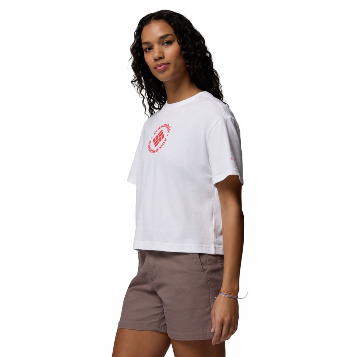 COLUMBIA - Camiseta Mujer Columbia ROLLING BEND GRAPHIC Blanco COLUMBIA