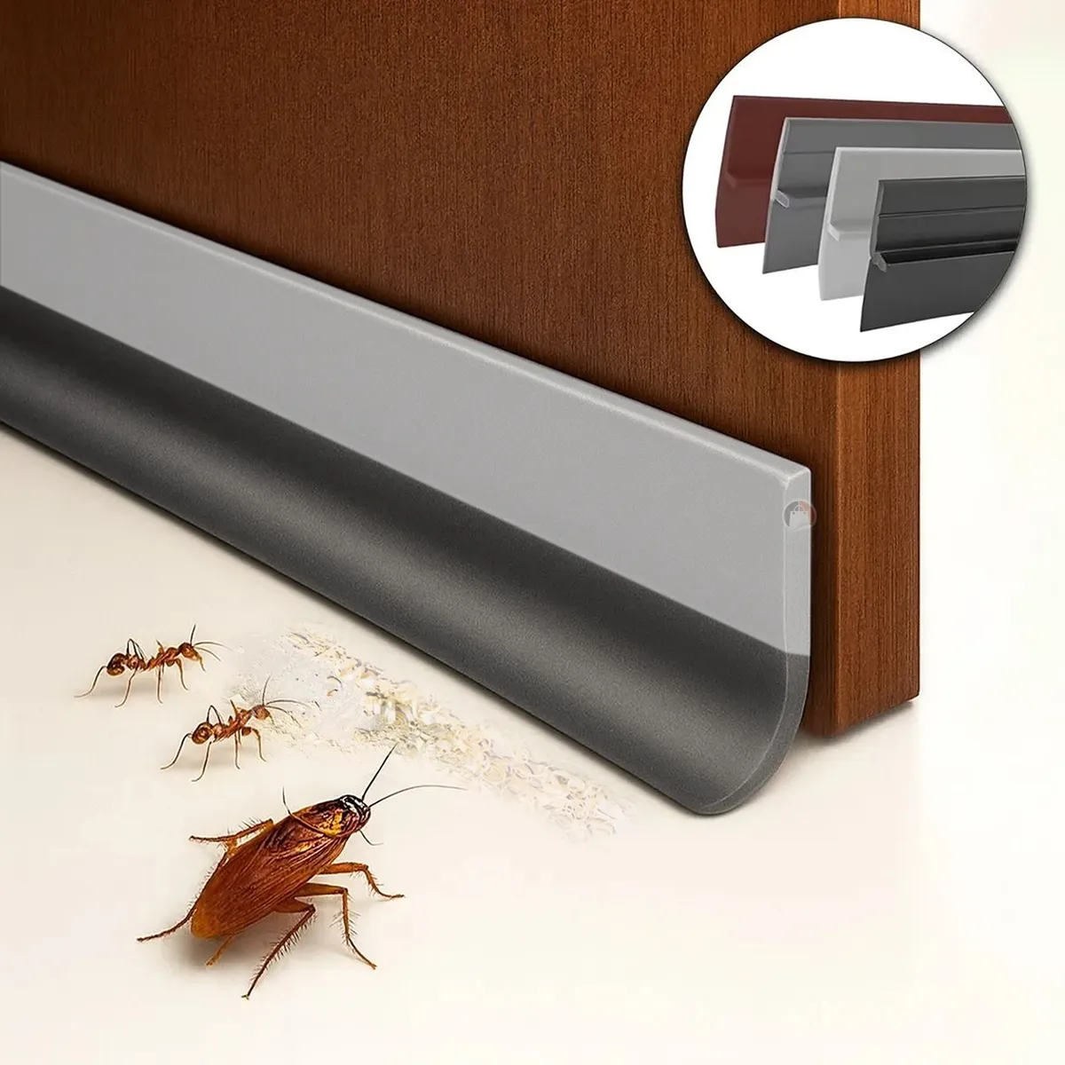 ZOCOCIO - Burlete Para Puerta Anti Polvo E Insectos Aislante De Ruido