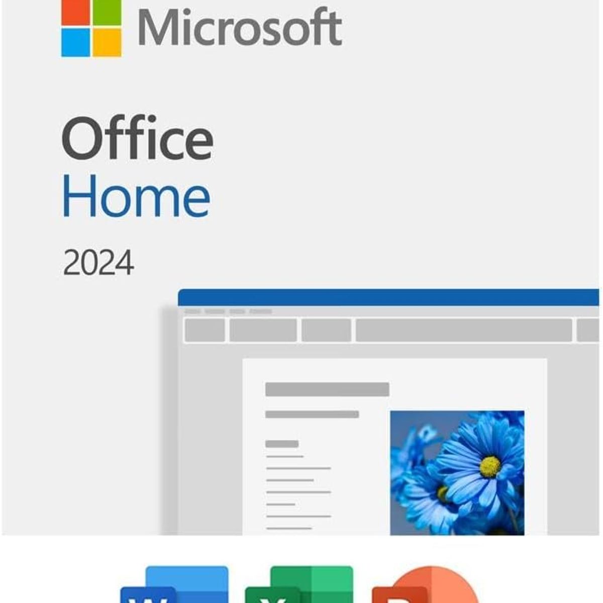 MICROSOFT - Licencia Microsoft Office 2024 Home: 1 Usuario Bind Windows/Mac, PIN Vitalicio a Correo Personal