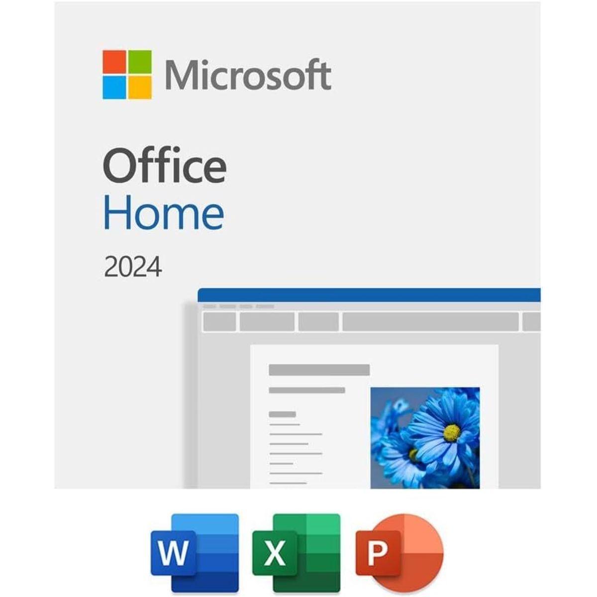 MICROSOFT - Licencia Microsoft Office 2024 Home: 1 Usuario Bind Windows/Mac, PIN Vitalicio a Correo Personal