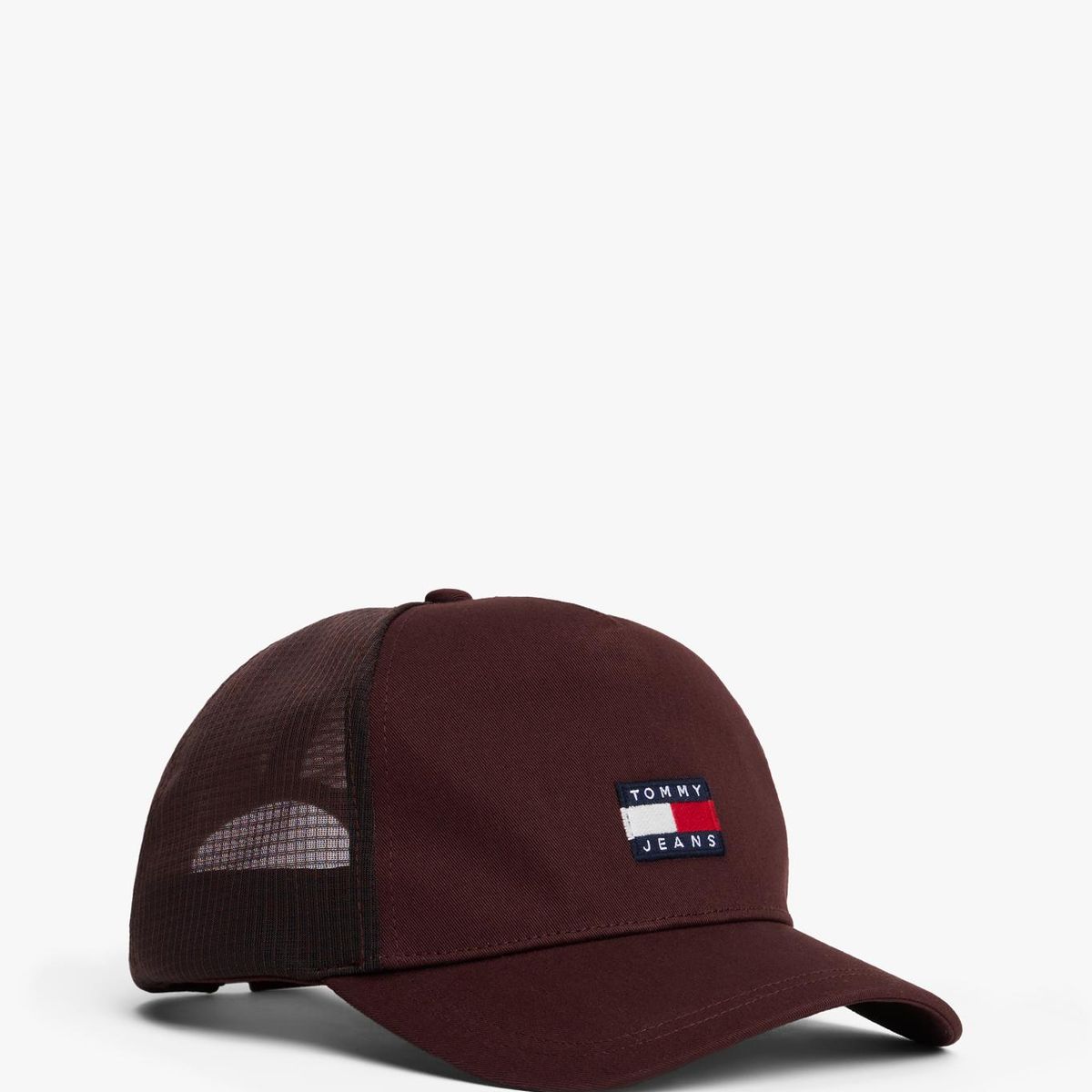 TOMMY HILFIGER - Gorra marrón heritage trucker con logo Tommy Hilfiger
