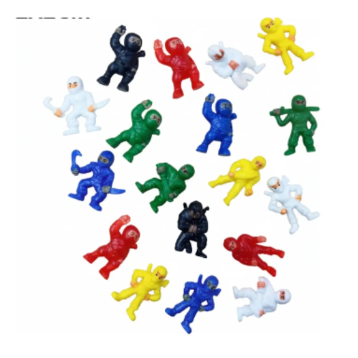 GENERICO - Figura Maqueta Ninjas LMDD105-14 De 2x2cm Por 50 Und