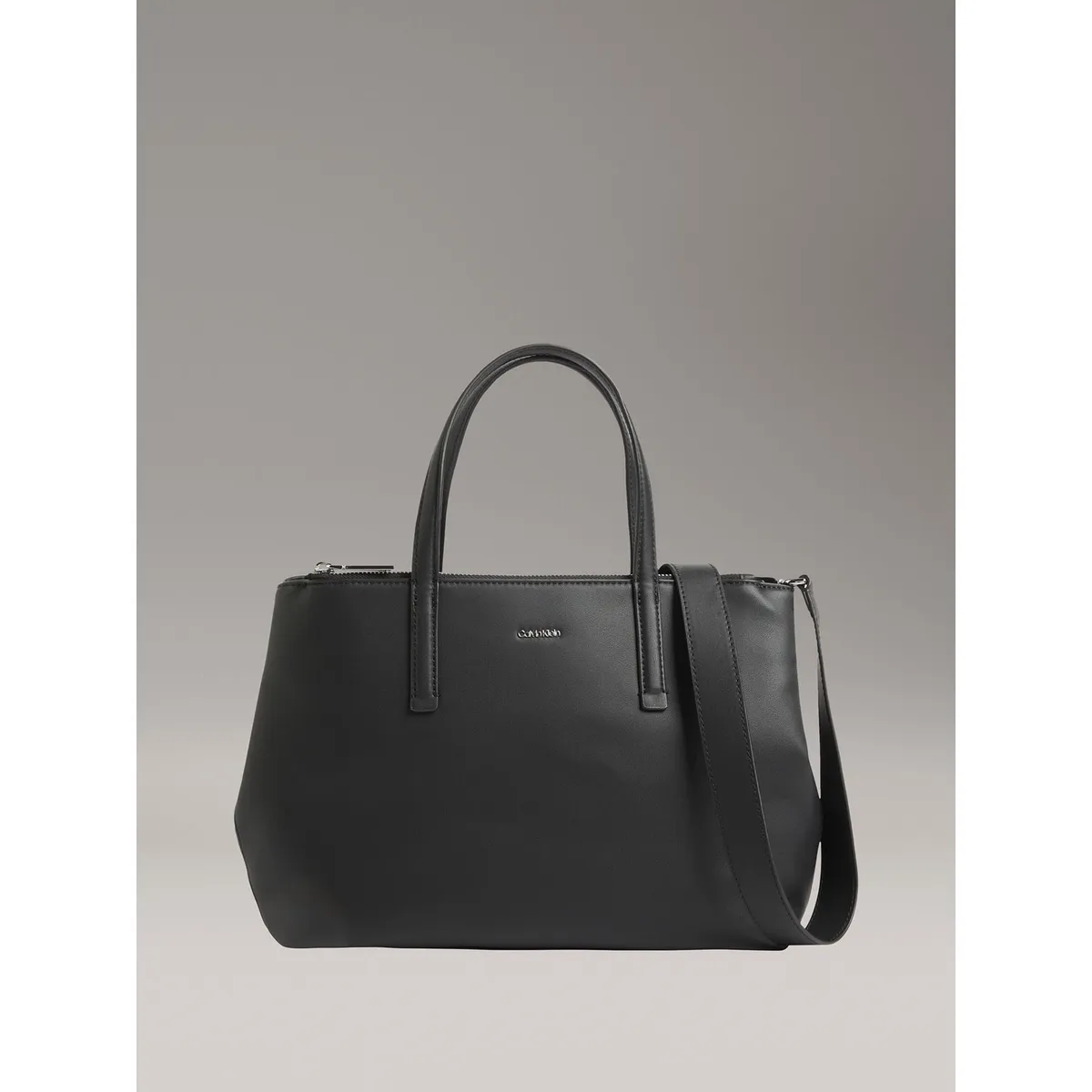 CALVIN KLEIN - Bolso negro tote CK must Calvin Klein