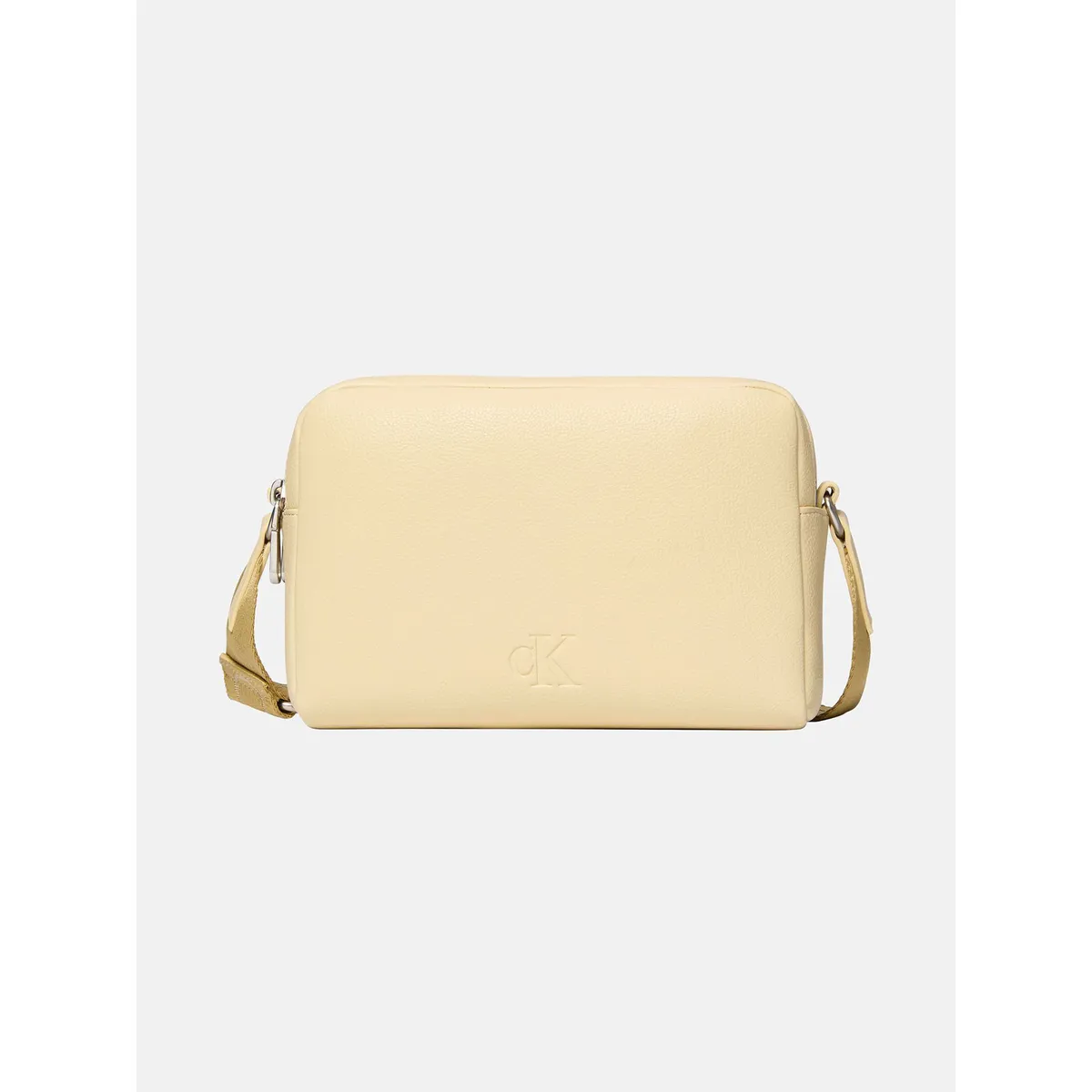 CALVIN KLEIN - Bolso beige cruzado ultralight con doble cremallera Calvin Klein