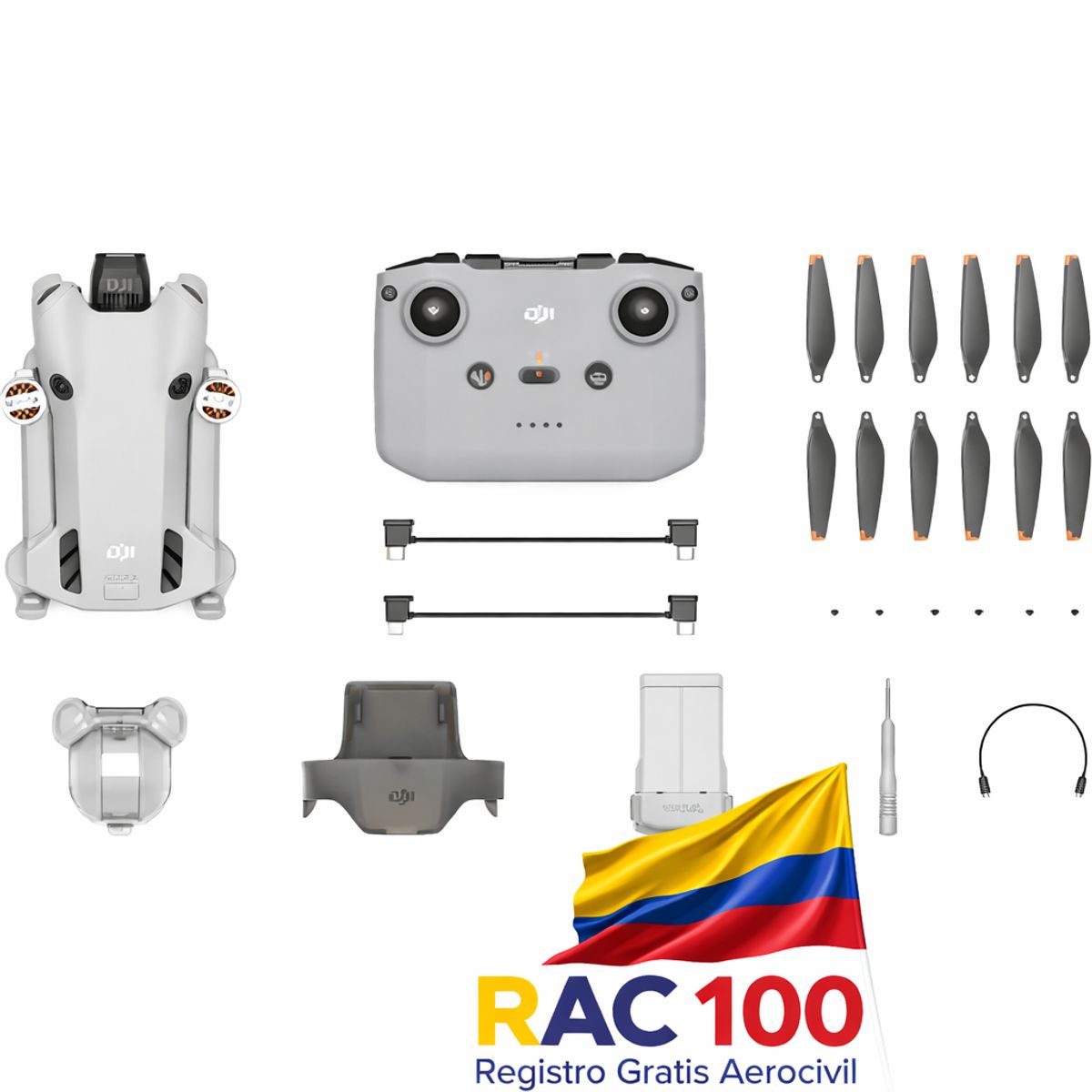 DJI - DJI MINI 4 PRO RC-N2 (CON CONTROL SIN PANTALLA )